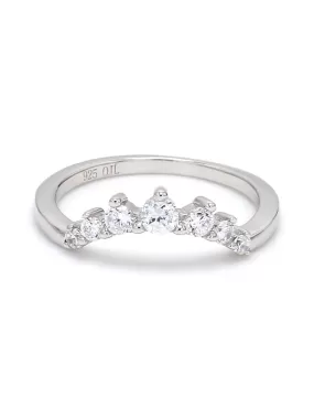 Ornate Promise Love Band Ring