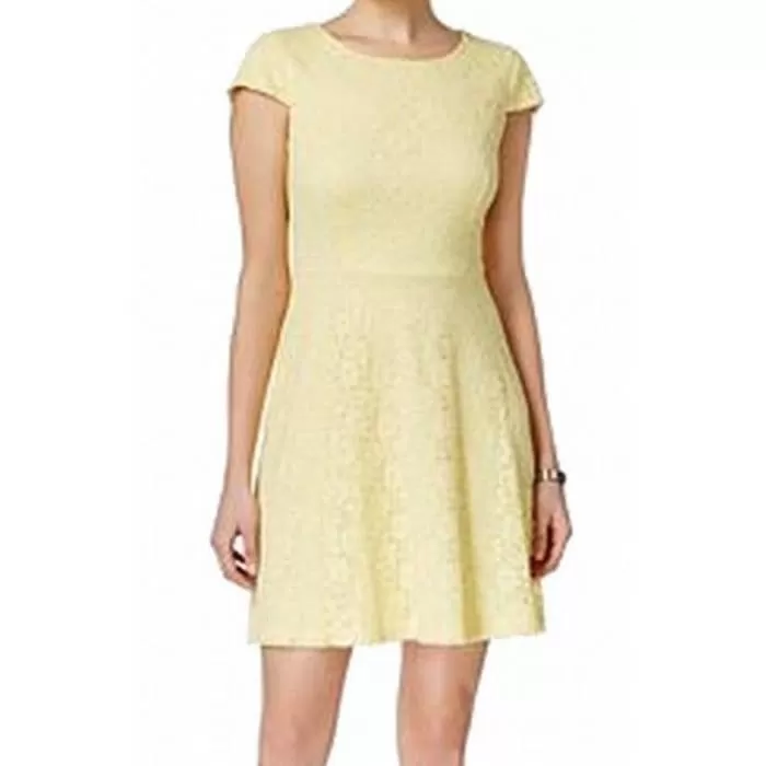 Pale Yellow Eyelet Sundress