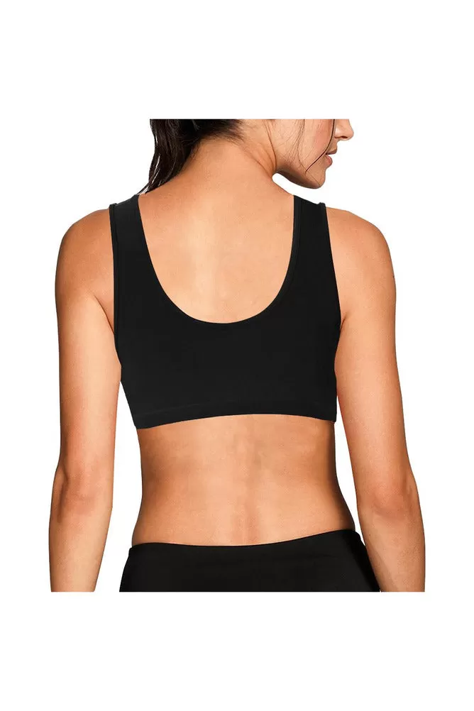 Panda in the Sun Sports Bra