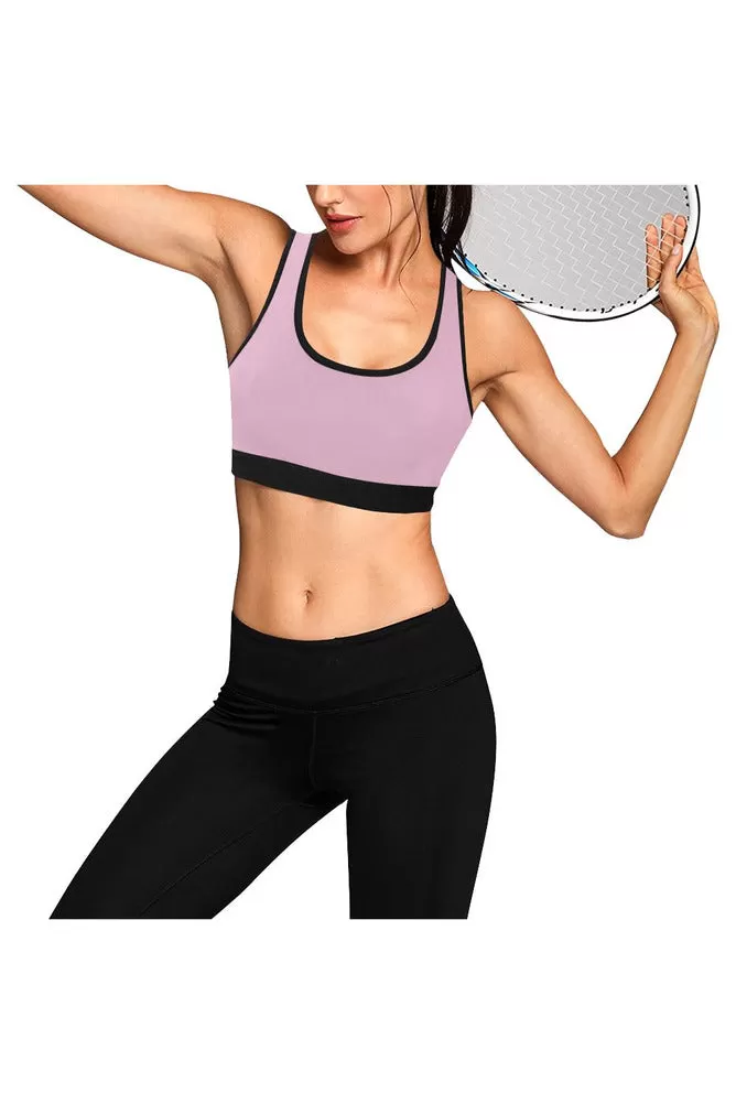 Pressed Rose Sports Bra