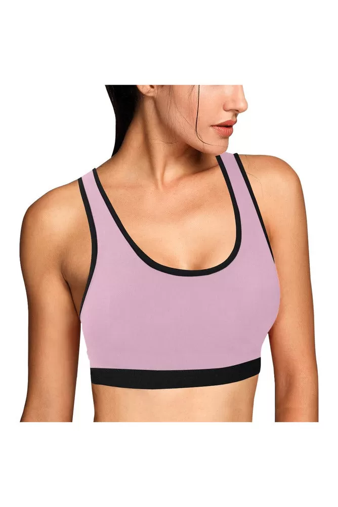 Pressed Rose Sports Bra