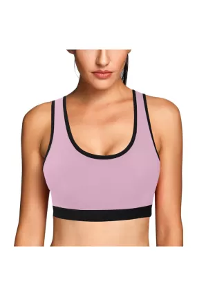 Pressed Rose Sports Bra