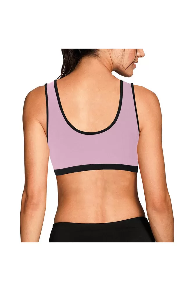 Pressed Rose Sports Bra