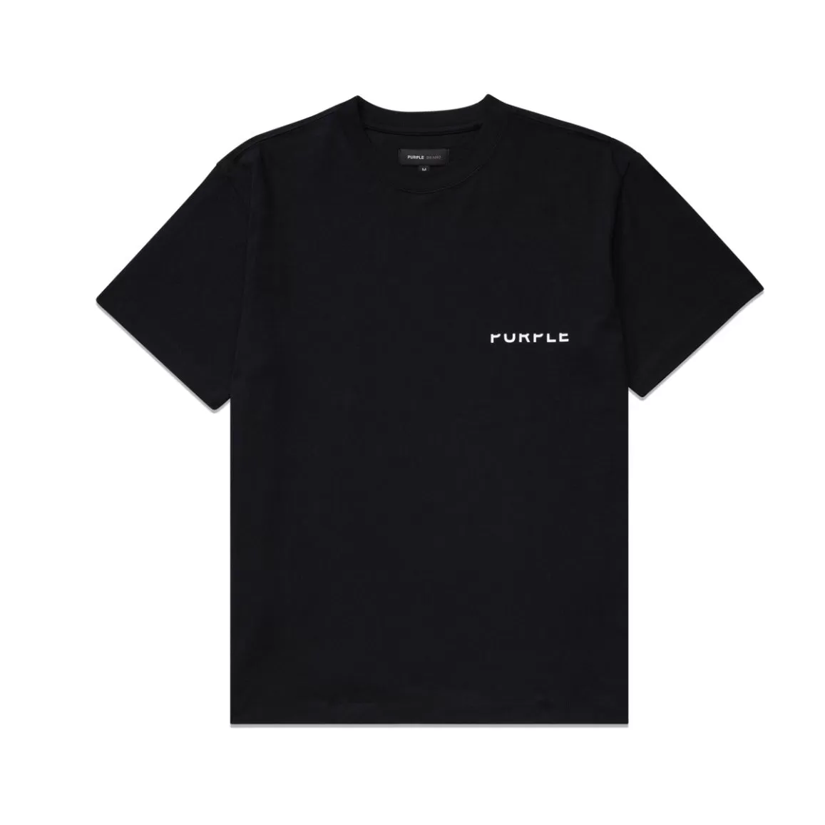 Purple Brand Textured Backsplash Dashed S/S Tee