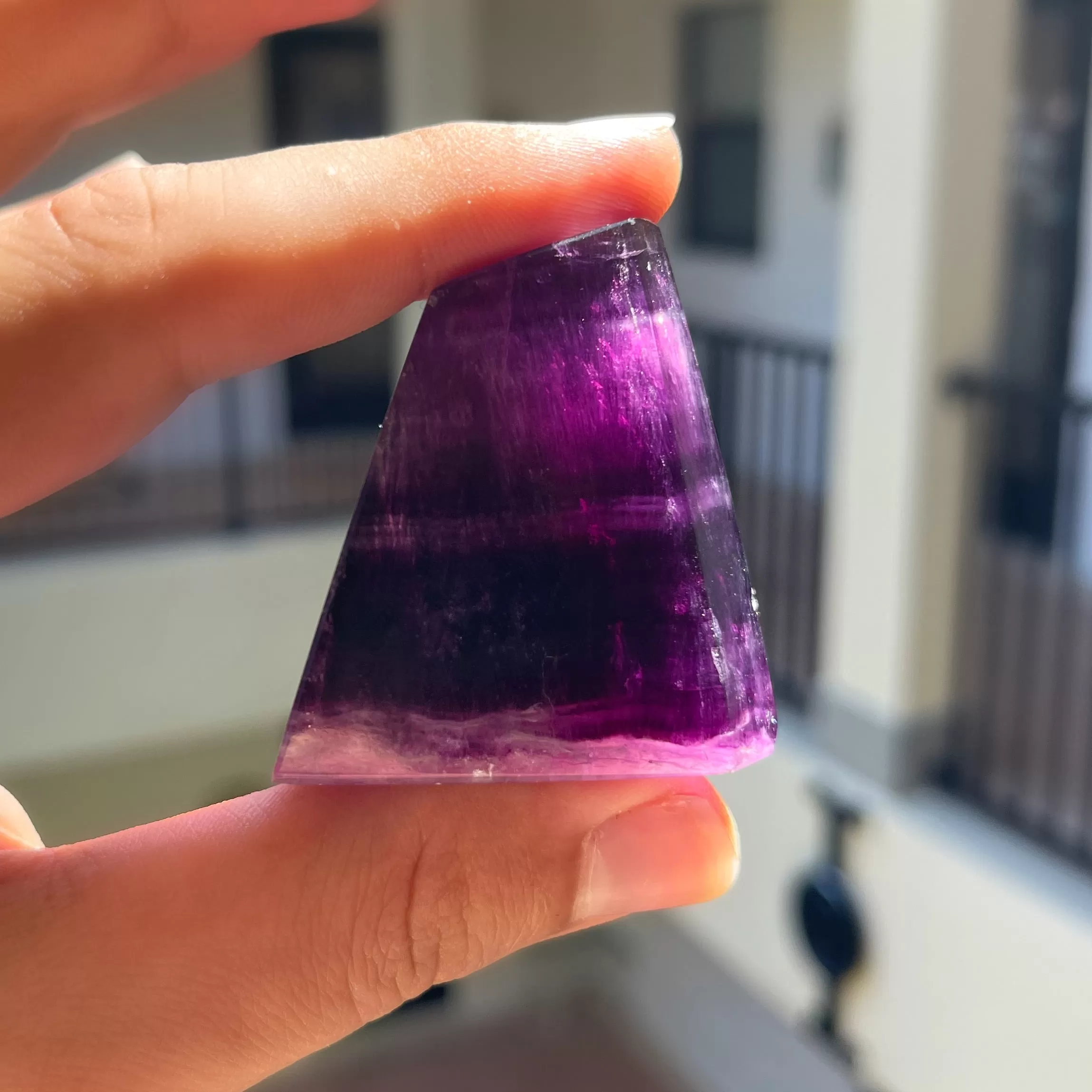 Purple Fluorite Freeform