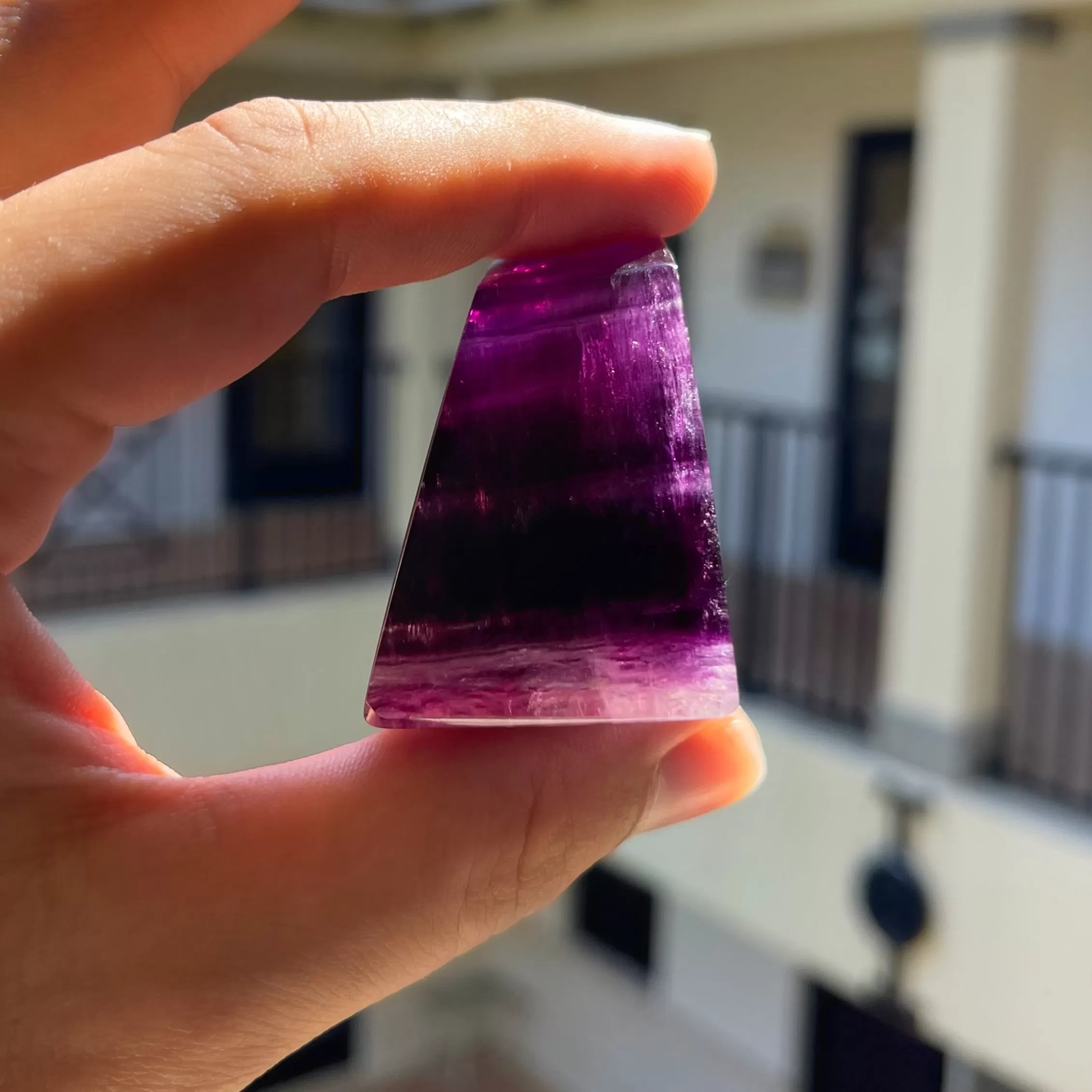 Purple Fluorite Freeform