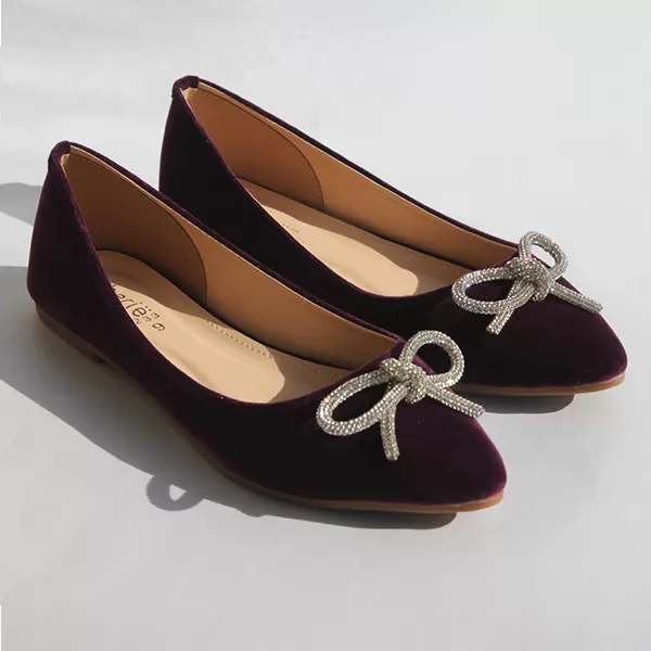 Purple Stylish Pumps for women