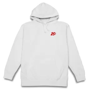 Quartersnacks Classic Snackman Hoody White