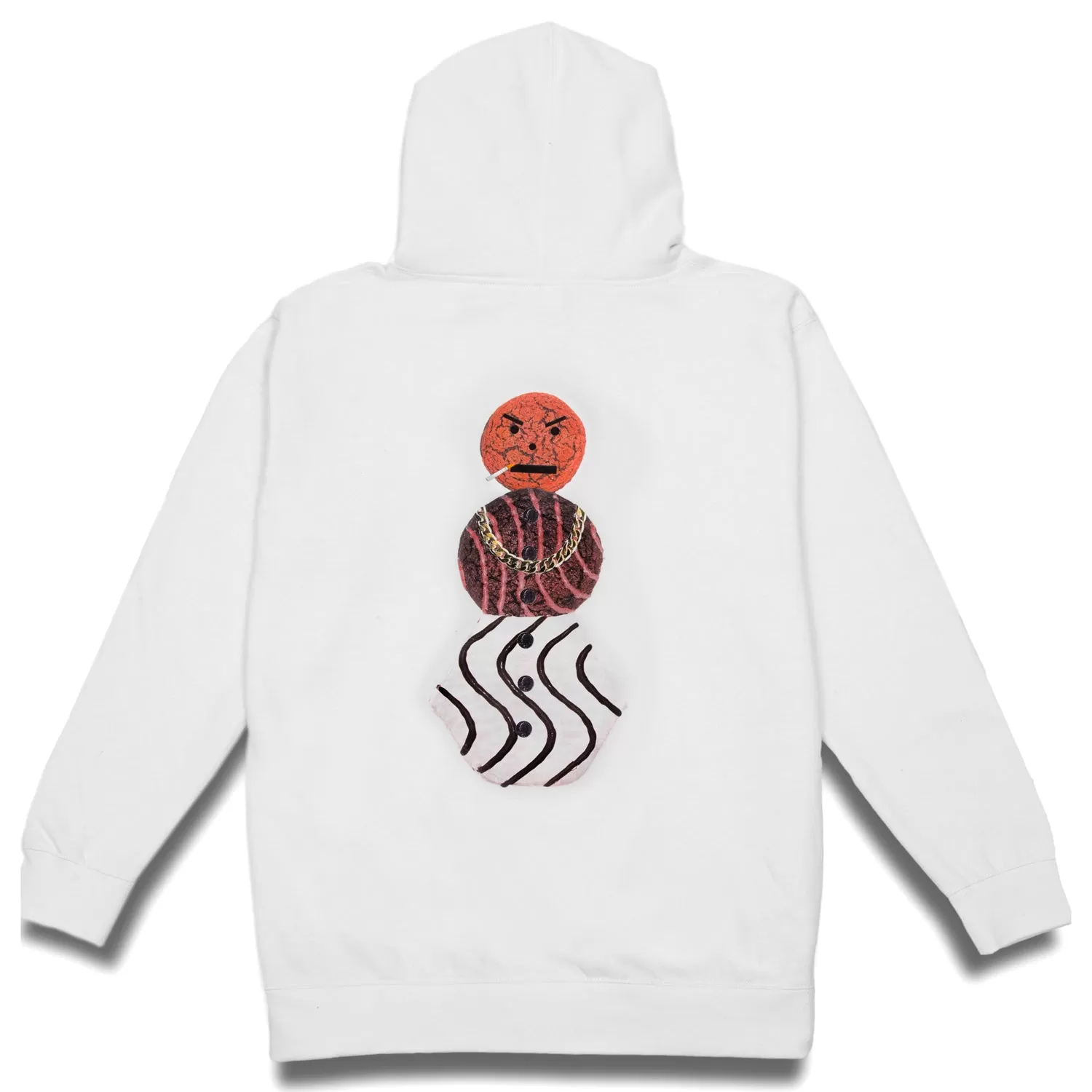 Quartersnacks Classic Snackman Hoody White