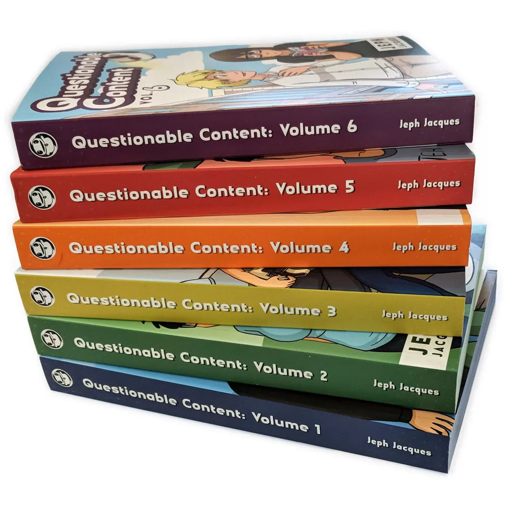 Questionable Content Book Combos!