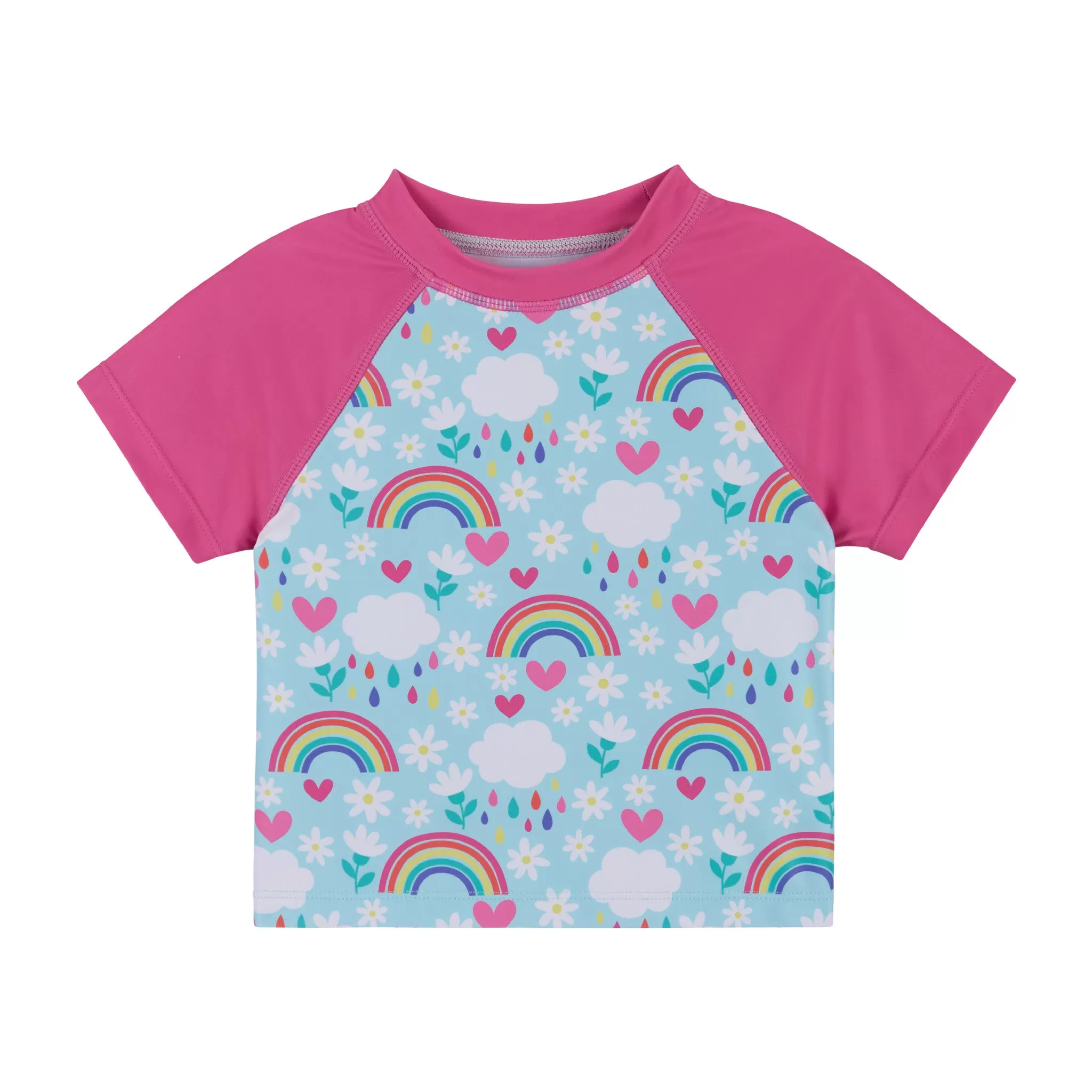 Rashguard Set | Hearts and Rainbows