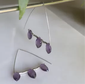 Shark Hoops amethyst