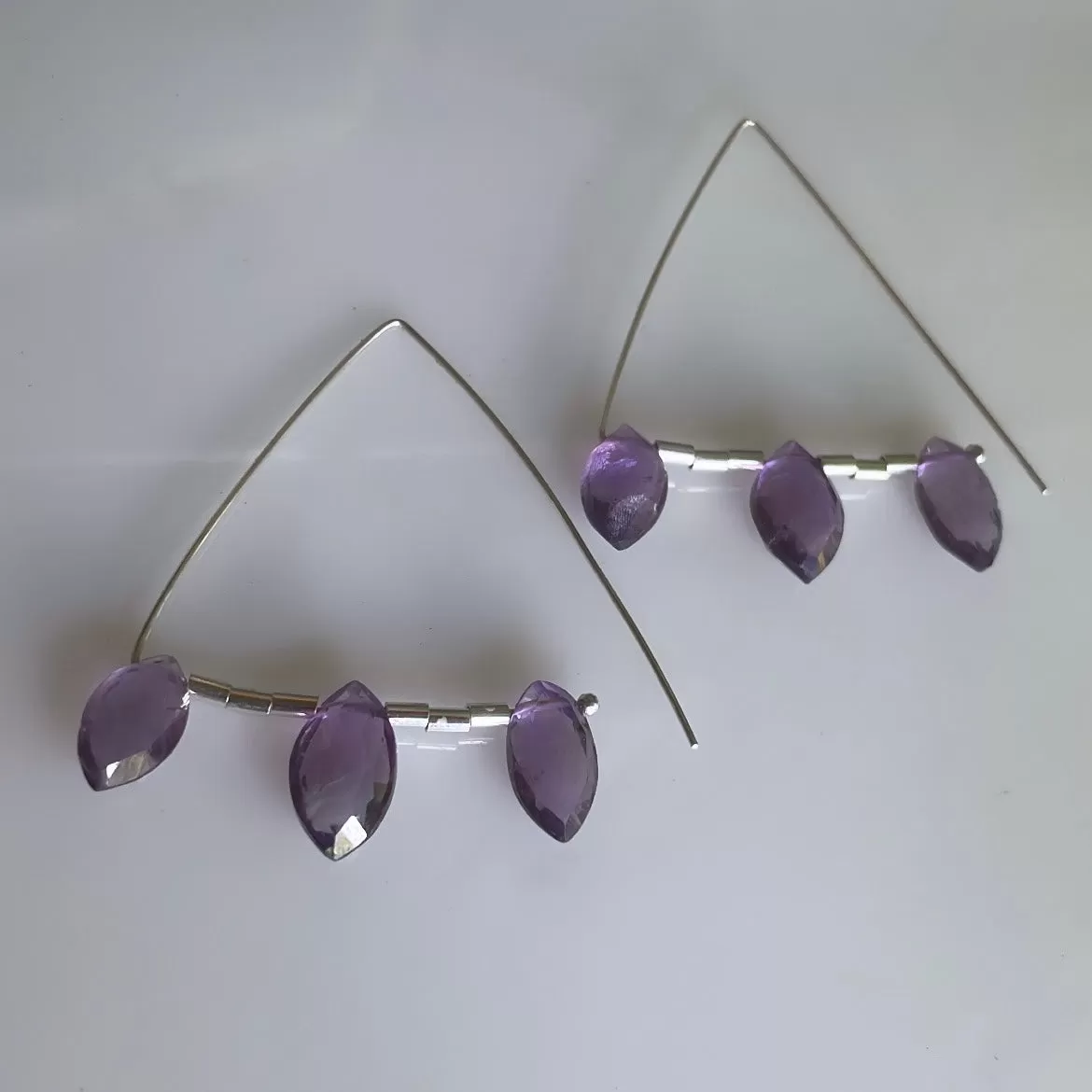 Shark Hoops amethyst