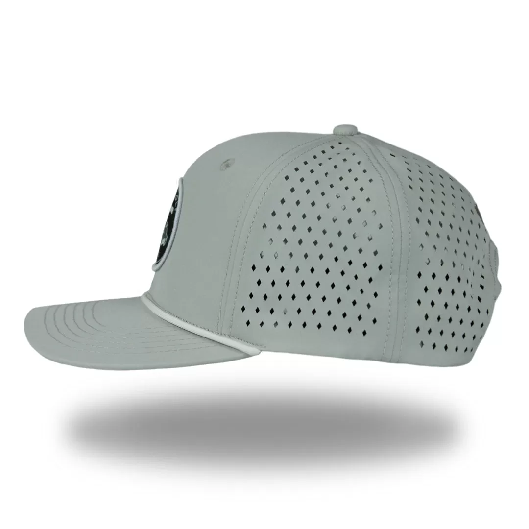 Silversword Draw - OGA 6 Panel Snapback - Silversword Gray