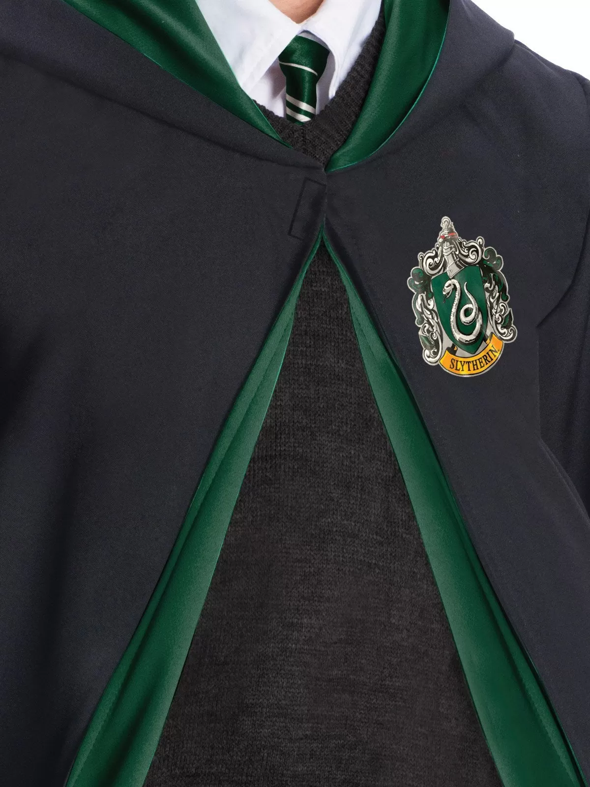 Slytherin Deluxe Robe for Adults - Warner Bros Harry Potter