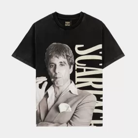 SP x Scarface The World Is Yours Washed Mens Short Sleeve Shirt (Black)