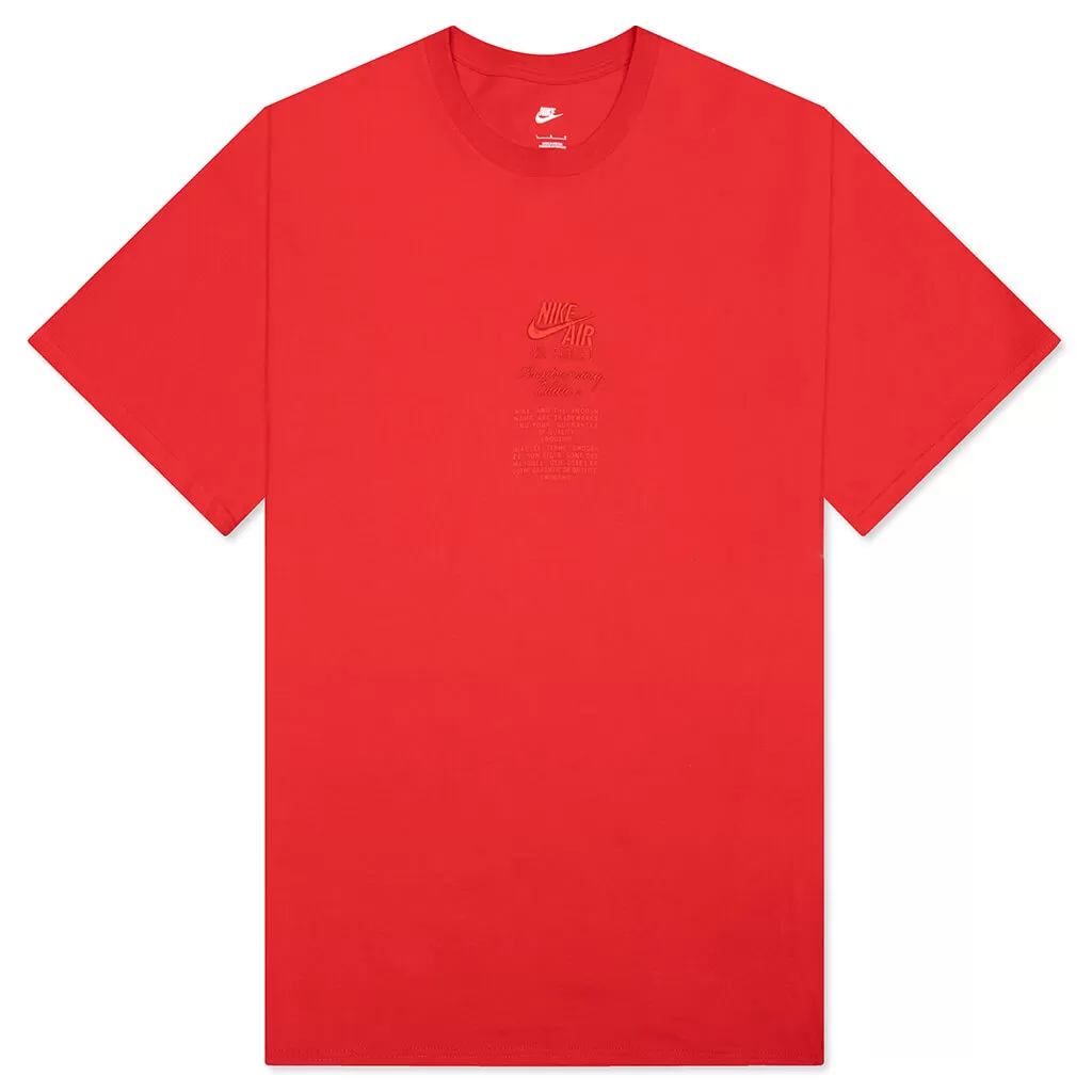 Sportswear AF1 40th Anniversary Tee - University Red