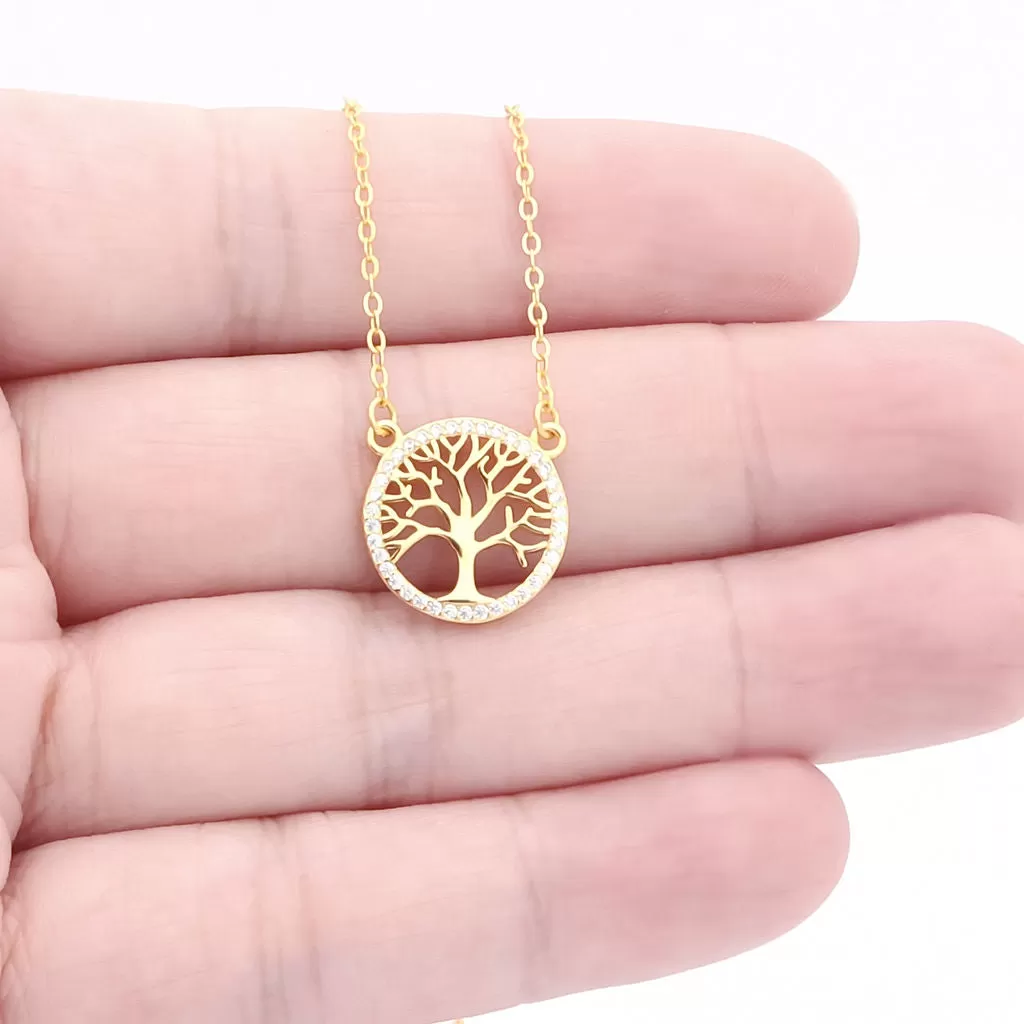 Sterling Silver Tree of Life Necklace