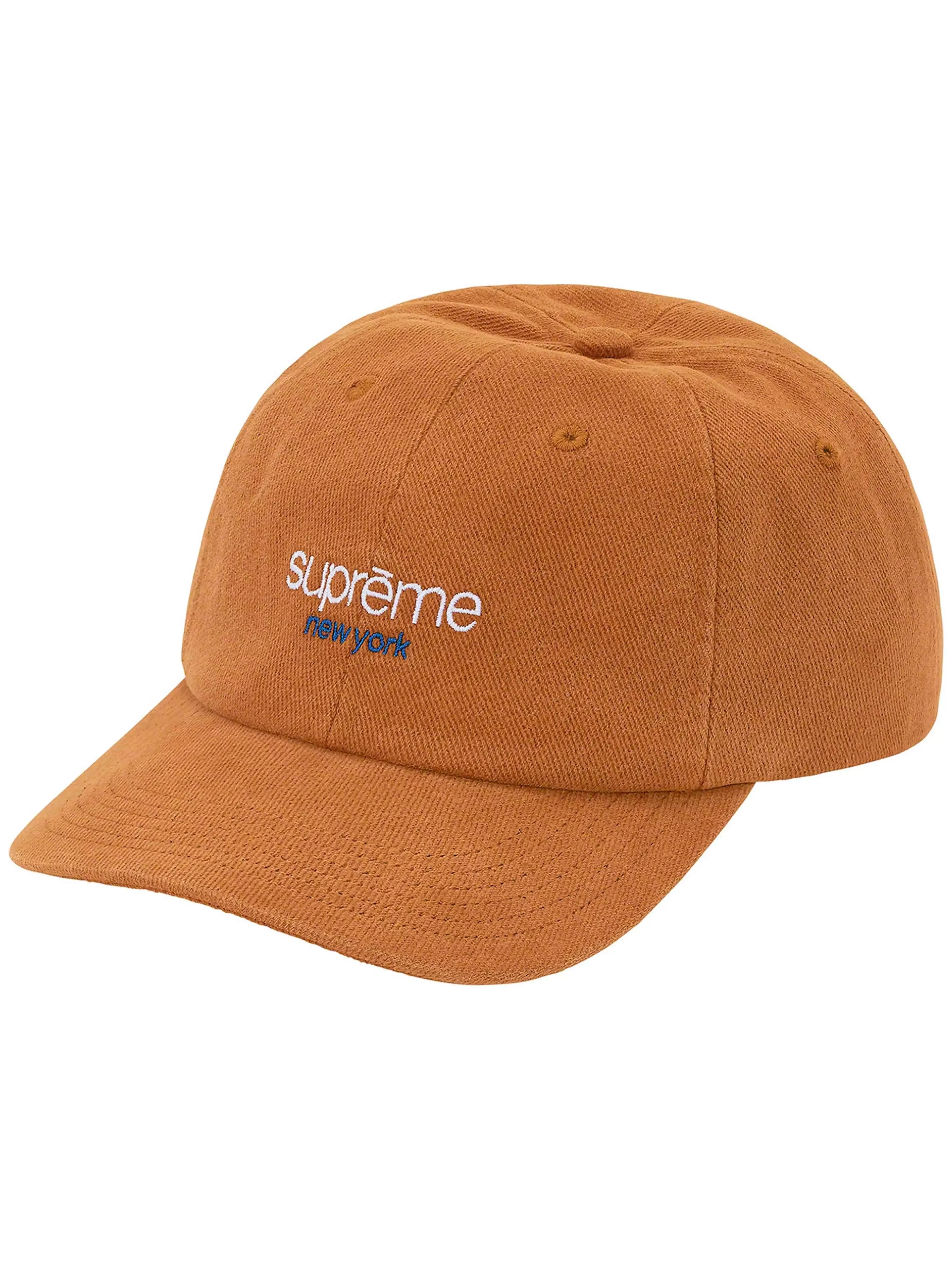 Supreme Classic Logo 6-Panel Cap Tan [SS21]