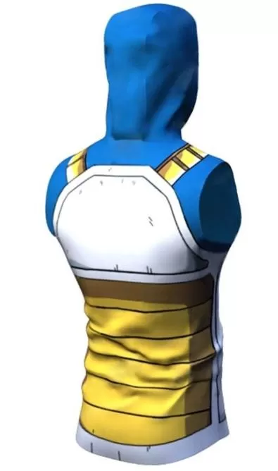 Vegeta Cell Armor Dragon Ball Z Sleeveless Hoodie