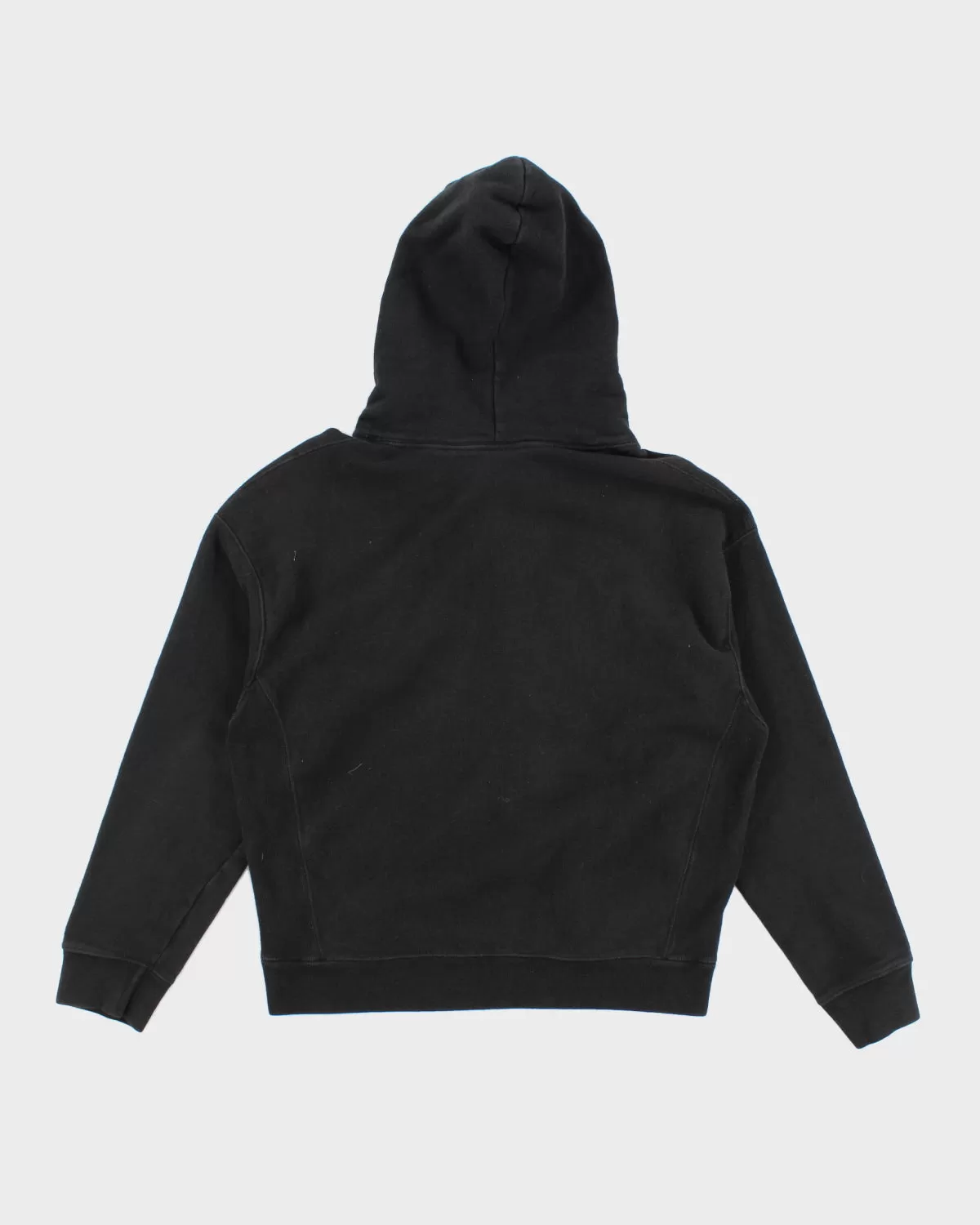 Vintage Champion Reverse Weave Black Hoodie - L