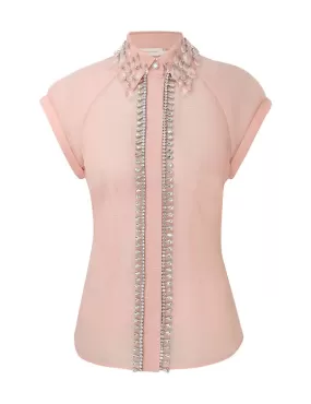 ZIMMERMANN Matchmaker Diamante Blouse